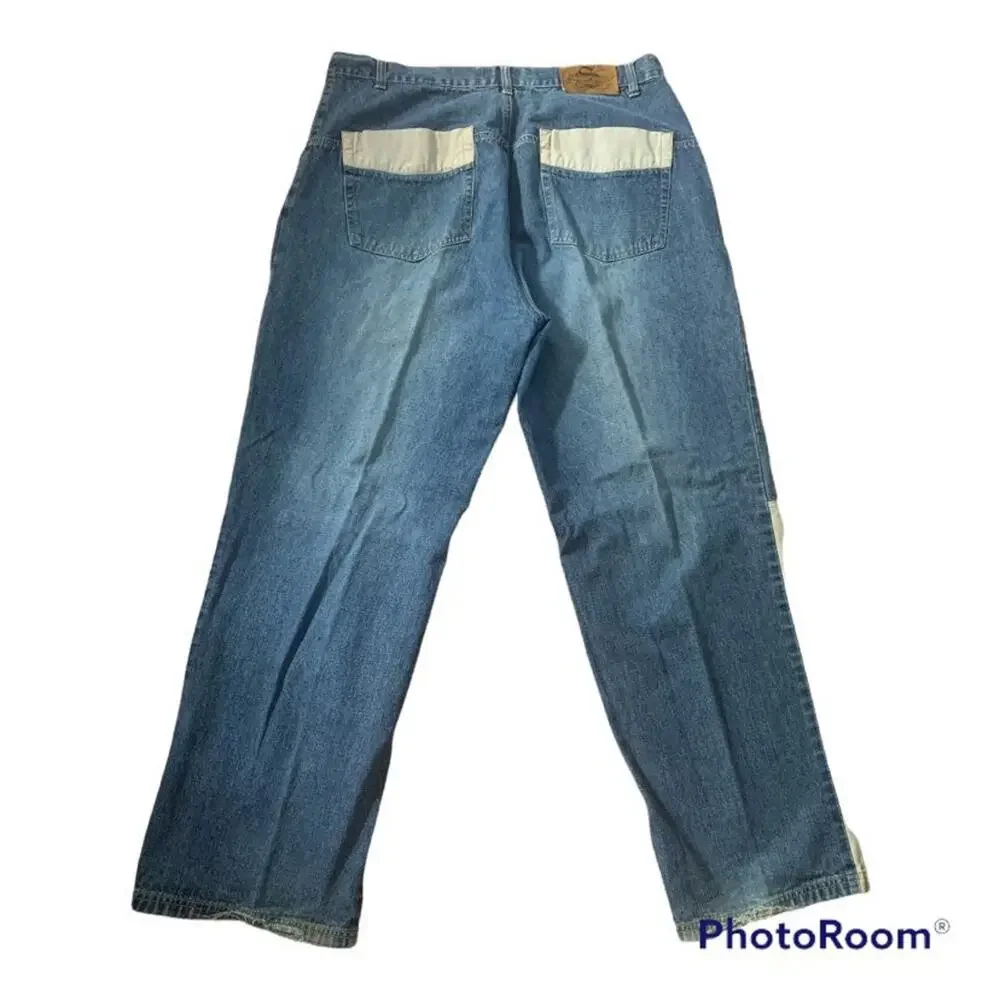 Vintage Snoop Dogg jeans mens size 38 y2k two tone rap straight leg grunge bagg